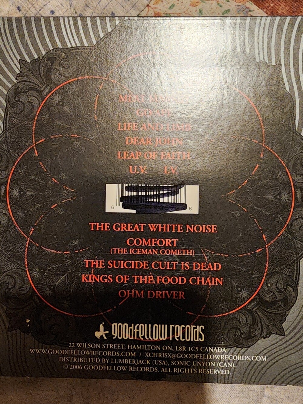 Spitfire Self Help Promo CD - Picture 2 of 3
